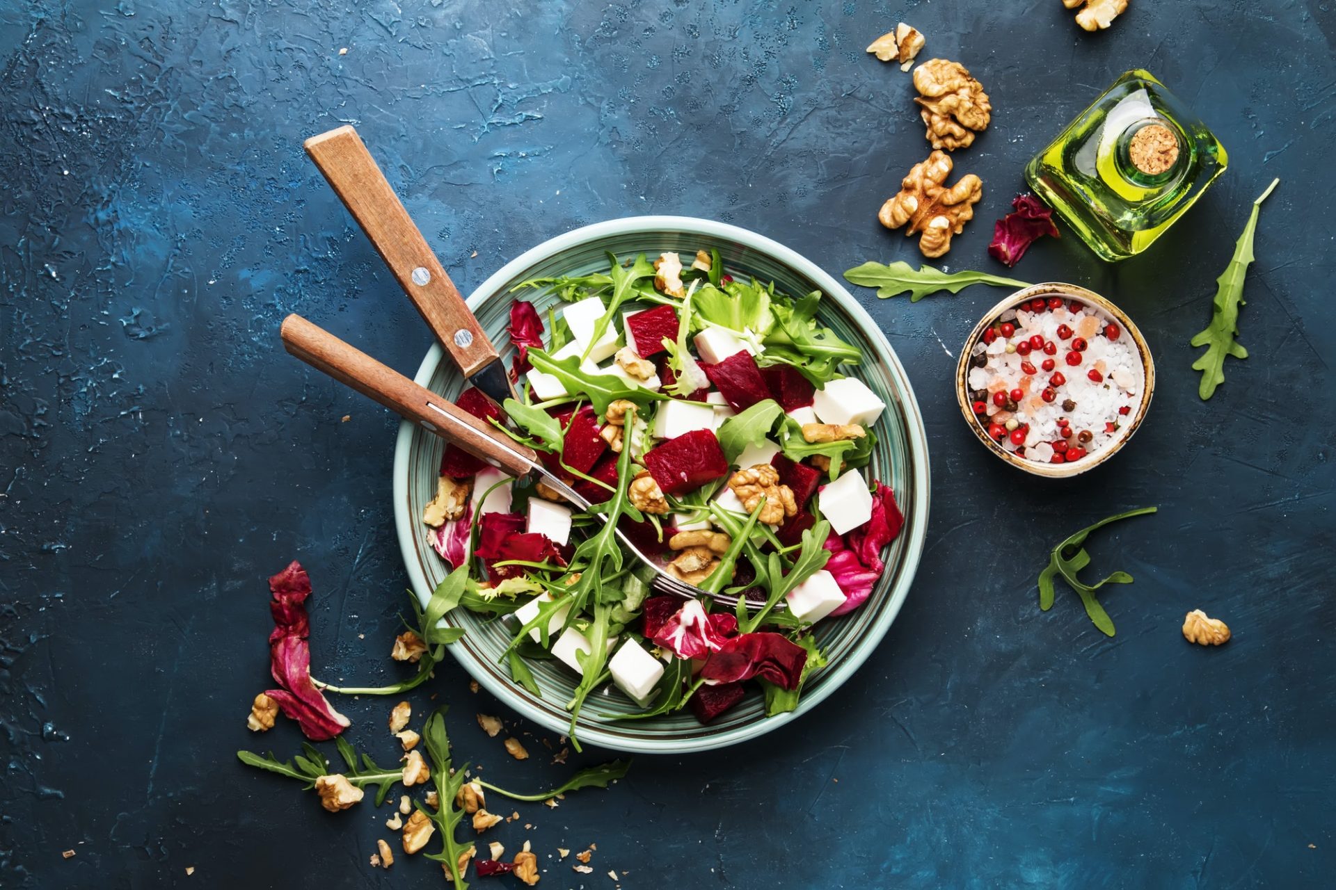 Beet summer salad