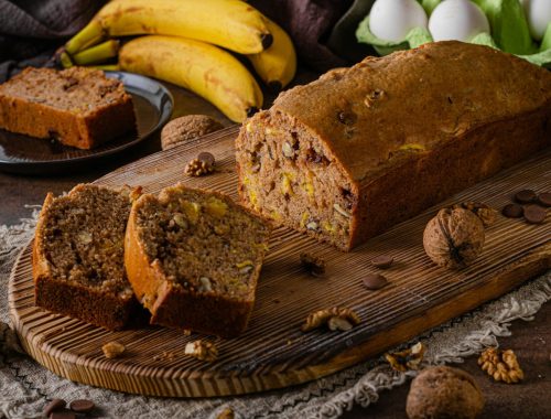Sweet and heathy banana bread
